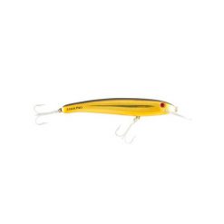Bluewater Trolling And Gamefish Lures Halco Laser Pro Deep Diver Hard Body Lure 190mm Chrome Gold Black Back