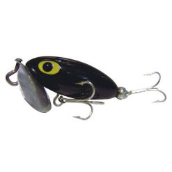 Freshwater Surface Lures Arbogast Jitterbug Surface Lure 5.08cm Black