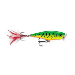 Estuary Surface Lures Rapala Skitter Pop Surface Lure 7cm Fire Tiger