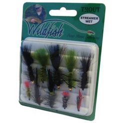Spinners, Spoons And Flies Wildfish Streamer Wet Flies 10 Pack