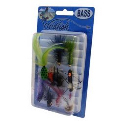 Spinners, Spoons And Flies Wildfish Bass Flies 10 Pack