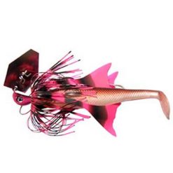 Spinnerbait Freshwater Jigs Bassman Mumbler Spinner Bait Lure 1 / 2oz Black / Purple