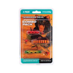 Spinners, Spoons And Flies Wigston Tassie Lure Combo 3 Pack