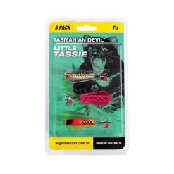 Spinners, Spoons And Flies Wigston Little Tassie Lures 3 Pack
