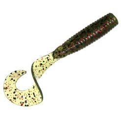 Z-Man Soft Plastic Lures Zman Grubz Soft Plastic Lure 3.5in 6 Pack Watermelon Red