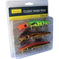 Classic Lures Estuary Hard Body Lures Classic 120 Hard Body Lure 120mm Triple Pack