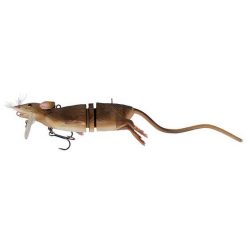 Savage Gear Freshwater Surface Lures Savage 3D Rad Rat Surface Lure 20cm Brown