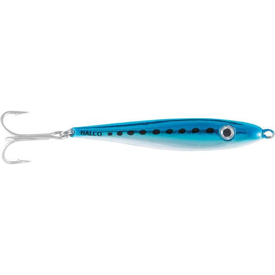Casting And Metal Lures Halco Outcast Metal Lure 80g Blue 3 Casting And Metal Lures Halco Outcast Metal Lure 80g Blue