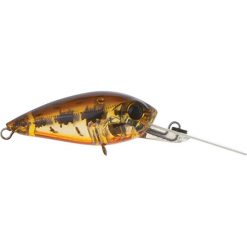 Estuary Hard Body Lures Atomic Hardz Bream Crank Double Deep Hard Body Lure 38mm Ghost Brown Shad