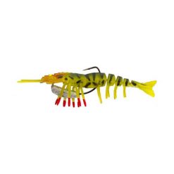 Soft Plastic Lures Zerek Live Shrimp Hot Legs Soft Plastic Lure 3in Colour 28