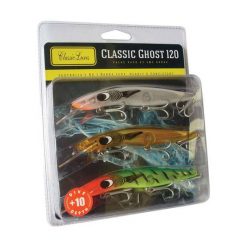 Classic Lures Estuary Hard Body Lures Classic Ghost 120 Hard Body Lure Triple Pack 10F