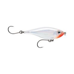 Estuary Hard Body Lures Rapala X-Rap Twitchin' Mullet Hard Body Lure 8cm Glass Ghost