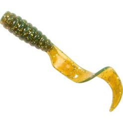 Z-Man Soft Plastic Lures Zman Grubz Soft Plastic Lure 2in 8 Pack Midnight Oil