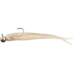 Soft Plastic Lures Pryml Flickshad Rigged Lure 11.5cm Silver Whiting
