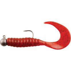 Soft Plastic Lures Pryml Grub Rigged Lure 6cm Dragon Fruit
