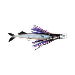 Bluewater Trolling And Gamefish Lures Pryml Predator Smokin Gar Skirted Lure 6.5in Dr Evil