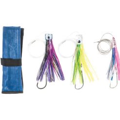 Bluewater Trolling And Gamefish Lures Pryml Predator Triple Treat Skirted Lures Set