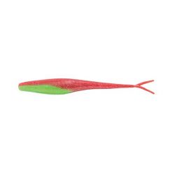 Berkley Soft Plastic Lures Berkey Gulp Alive! Jerk Shad Soft Plastic Lure 7in Nuclear Chicken
