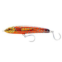 Bluewater Stick Baits And Popper Lures Nomad Riptide Surface Stickbait Lure 10.5cm FS Coral Trout