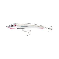 Bluewater Stick Baits And Popper Lures Nomad Riptide Fatso Surface Stickbait Lure 9.5cm F Bleeding Mullet