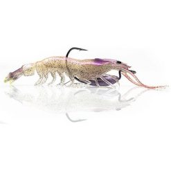 Soft Plastic Lures Chasebaits Flick Prawn Heavy Lure Jelly Prawn 125mm