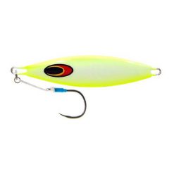 Bluewater Jigging Lures Nomad Buffalo Jig Lure 80g Chartreuse White Glow
