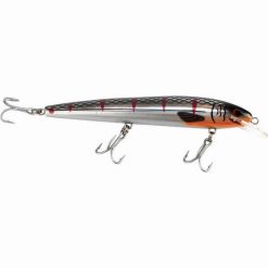 RAPTOR LURES Estuary Hard Body Lures Raptor Dominator Lure 7in Black Chrome