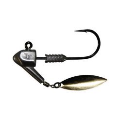 Tackle Tactics Jig Heads TT RevlockZ Jig Head 3/4oz Gold Brass Willow Size 7 / 0