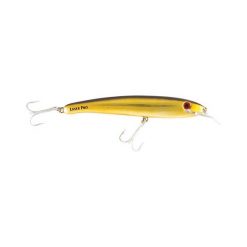 Bluewater Trolling And Gamefish Lures Halco Laser Pro Deep Diver Hard Body Lure 160mm Chrome Gold Black Back