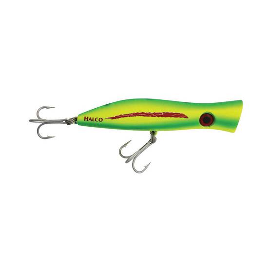 Bluewater Stick Baits And Popper Lures Halco Lure Roosta Surface Lure 135mm Lumo 3 Bluewater Stick Baits And Popper Lures Halco Lure Roosta Surface Lure 135mm Lumo