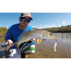 Estuary Surface Lures MMD Splash Prawn Surface Lure 70mm Sunburnt Jelly -Fishing Lures Sales Store BCF 605401 02 sunburntjelly hi res