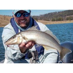 MMD Estuary Surface Lures Splash Prawn Surface Lures 95mm Sunburnt Jelly