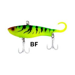 Soft Vibe Lures Zerek Fish Trap Vibe Lure 80mm 13.5g Blended Frog
