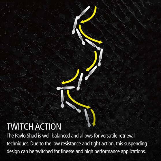 Estuary Hard Body Lures Shimano Bantam Pavlo Shad Lure 52mm 001 5 Estuary Hard Body Lures Shimano Bantam Pavlo Shad Lure 52mm 001 - Image 3