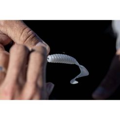 Soft Plastic Lures Berkley Powerbait Grub Soft Plastic Lure 5in Bleak -Fishing Lures Sales Store BCF 623071 02 bleak hi res