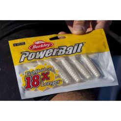 Soft Plastic Lures Berkley Powerbait Grub Soft Plastic Lure 5in Bleak -Fishing Lures Sales Store BCF 623071 04 bleak hi res