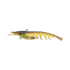 Soft Vibe Lures Berkley Shimma Shrimp Soft Vibe Lure 100mm Olive Shrimp