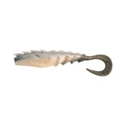 Soft Plastic Lures Berkley Gulp! Nemesis Curl Tail Prawn Soft Plastic Lure 3in Natural Shrimp