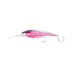 Bluewater Trolling And Gamefish Lures Nomad DTX Minnow Hard Body Lure 220mm Hot Pink Mackerel