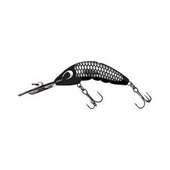 Freshwater Hard Body Lures Predatek Boomerang Deep 65mm Hardbody Lure Black Beetle