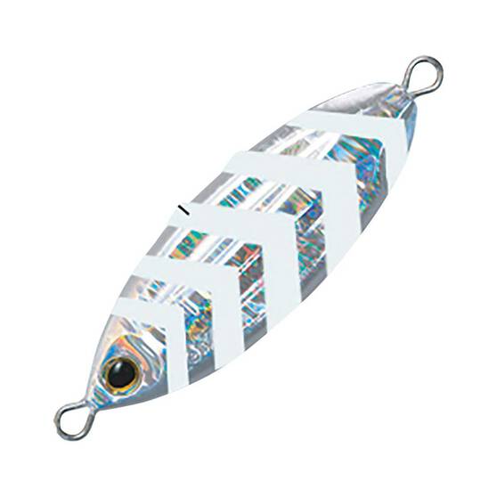 Bluewater Jigging Lures Palms Slow Blatt Oval Jig Lure 30G Silver Glow 3 Bluewater Jigging Lures Palms Slow Blatt Oval Jig Lure 30G Silver Glow