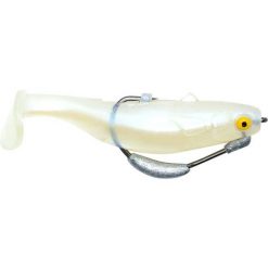 Soft Plastic Lures MMD Fat Skipper Soft Plastic Lure 80mm Pearl