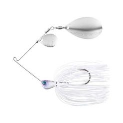 Daiwa Steez Asroc Spinnerbait Lure 3/8oz Silver White