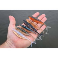 Soft Plastic Lures Berkley PowerBait Fork Tail Minnow Soft Plastic Lure 5.5in Blue Shiner Gold 8 Soft Plastic Lures Berkley PowerBait Fork Tail Minnow Soft Plastic Lure 5.5in Blue Shiner Gold -Fishing Lures Sales Store BCF 637710 02 blueshinergold hi res